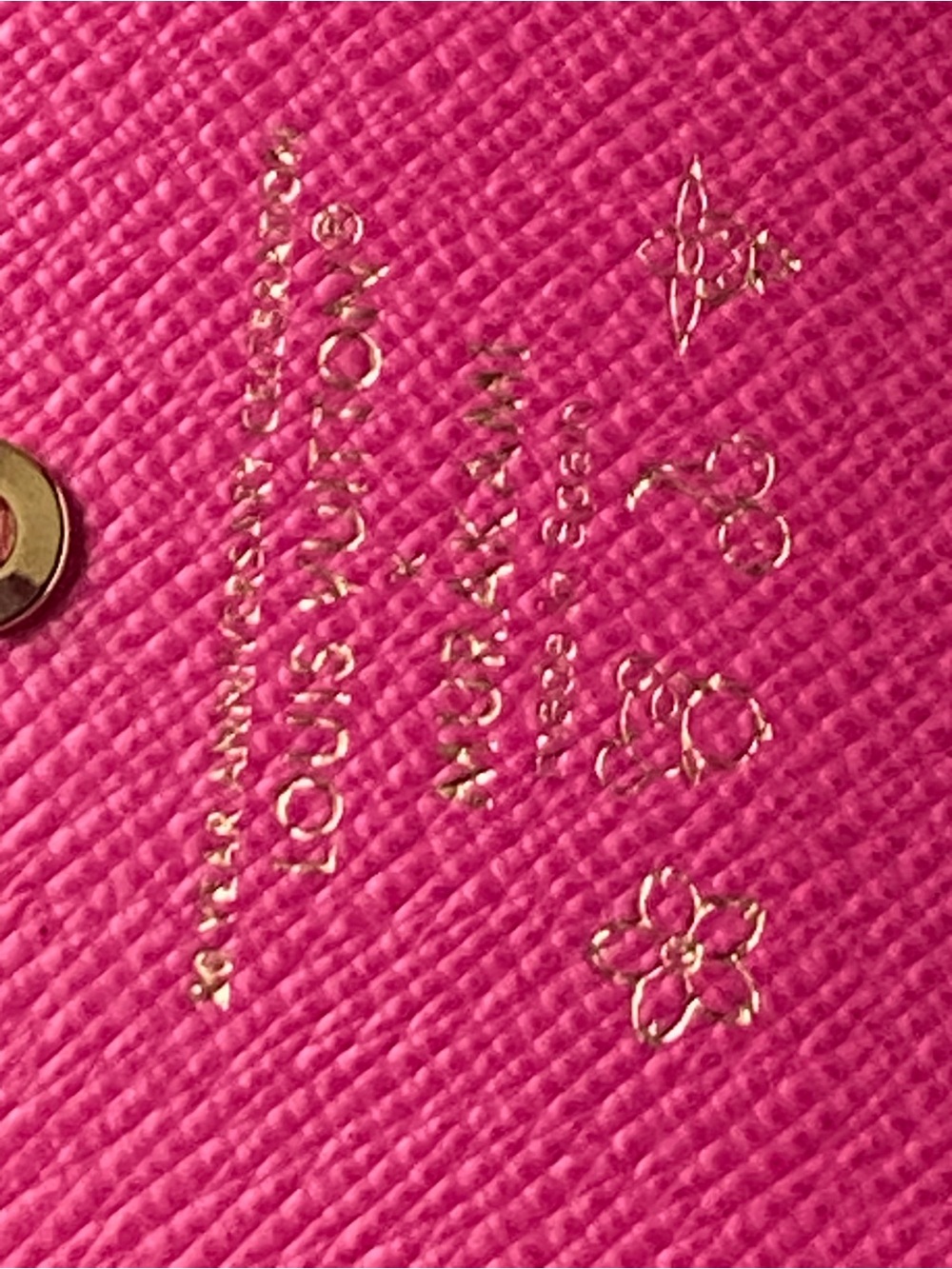 Authentic new LV X TM Monogram Multicolor Rosalie Coin Purse White Kawaii Pink - Picture 11 of 16